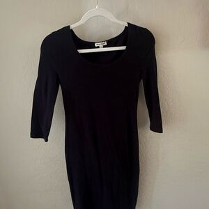 Zenana Outfitters Black Midi Dress